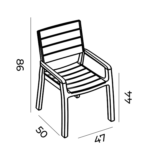 Platinum - Armchair